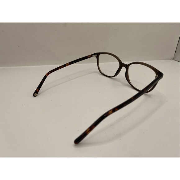 Muse Eyeglasses 39-P9416 Handmade Designer Frames Only Brown 53-16-140 - Picture 4 of 6